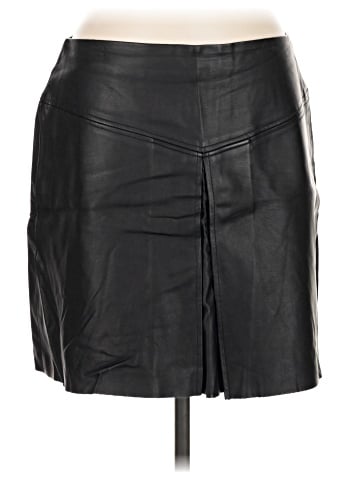 Club Monaco Faux Leather Skirt (view 1)