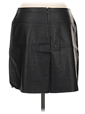 Club Monaco Faux Leather Skirt (view 2)