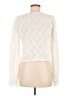 Zara Ivory Long Sleeve Blouse Size M - photo 2