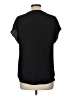 Maison d' Amelie 100% Polyester Black Short Sleeve Blouse Size M - photo 2