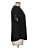 Maison d' Amelie 100% Polyester Black Short Sleeve Blouse Size M - photo 4