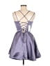 Assorted Brands Metallic Silver Cocktail Dress Size M (estimated) - photo 2