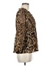 Assorted Brands Animal Print Brown Long Sleeve Blouse Size M - photo 4