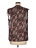 Noir 100% Polyester Brown Sleeveless Blouse Size M - photo 2