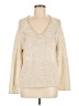 Treasure & Bond Metallic Ivory Pullover Sweater Size M - photo 1