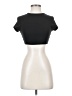 Shein Black Short Sleeve Turtleneck Size 4 - photo 1