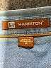 Harriton 100% Cotton Blue Long Sleeve Button-Down Shirt Size M - photo 7