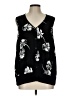 CAbi 100% Polyester Black Sleeveless Blouse Size L - photo 1