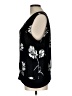 CAbi 100% Polyester Black Sleeveless Blouse Size L - photo 5