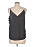 Express 100% Polyester Gray Sleeveless Top Size M - photo 2