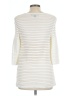 St. John Ivory 3/4 Sleeve Top Size L - photo 2