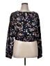Ann Taylor 100% Polyester Black Long Sleeve Blouse Size XL - photo 1