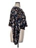 Ann Taylor 100% Polyester Black Long Sleeve Blouse Size XL - photo 4
