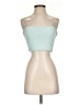 Shein Teal Tube Top Size 4 - photo 1