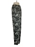 J.Crew Collection 100% Polyester Paisley Black Casual Pants Size 2 (petite) - photo 4