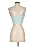 Shein Teal Tube Top Size 4 - photo 2