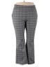 SOHO Apparel Ltd Houndstooth Gray Dress Pants Size 3X - photo 1