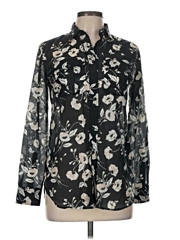 Lauren by Ralph Lauren Long Sleeve Blouse (view 1)