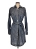 Tory Burch 100% Cotton Gray Trenchcoat Size 6 - photo 1