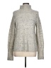 Madewell Metallic Silver Turtleneck Sweater Size L - photo 1