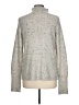Madewell Metallic Silver Turtleneck Sweater Size L - photo 2