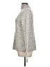 Madewell Metallic Silver Turtleneck Sweater Size L - photo 5