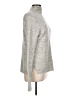 Madewell Metallic Silver Turtleneck Sweater Size L - photo 4