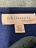 Philosophy Republic Clothing Blue Pullover Sweater Size XS - photo 7
