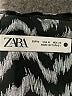 Zara Chevron-herringbone Black Casual Skirt Size M - photo 4