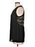 Baciano 100% Polyester Black Sleeveless Blouse Size L - photo 5