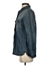 MNG Blue Long Sleeve Button-Down Shirt Size XS - photo 5