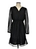 Indigo Rose Polka Dots Black Cocktail Dress Size S - photo 1