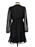 Indigo Rose Polka Dots Black Cocktail Dress Size S - photo 2