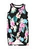 Justice Tropical Black Dress Size 7 - 8 - photo 1