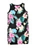 Justice Tropical Black Dress Size 7 - 8 - photo 2