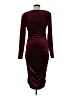 Shein Burgundy Cocktail Dress Size M - photo 2
