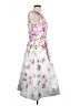 Eliza J 100% Polyester Floral White Cocktail Dress Size 12 - photo 4