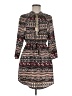 Stella Tweed 100% Polyester Paisley Brown Casual Dress Size M - photo 1