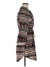 Stella Tweed 100% Polyester Paisley Brown Casual Dress Size M - photo 4