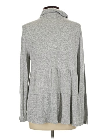 Cotton Bleu Turtleneck Sweater (view 2)
