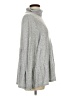Cotton Bleu Gray Turtleneck Sweater Size M - photo 4