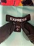 Express 100% Polyester Print Teal Casual Dress Size S - photo 7