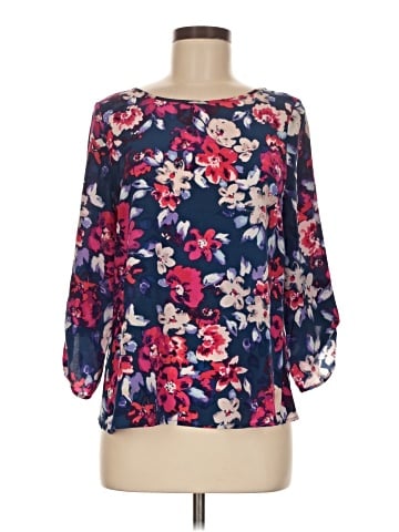 Yumi Kim 3/4 Sleeve Silk Top (view 1)