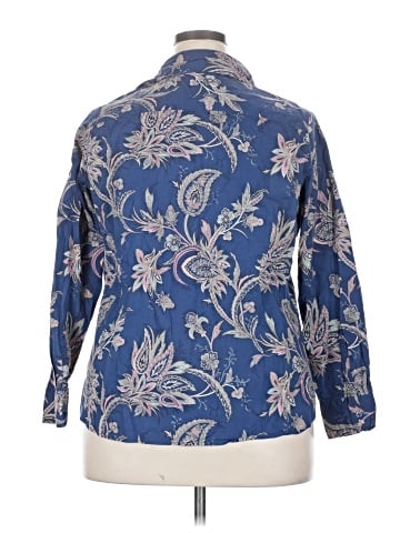 Coldwater Creek 3/4 Sleeve Button-Down Shirt (view 2)