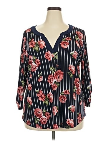 Naif 3/4 Sleeve Blouse (view 1)