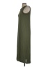 ee:some Solid Green Casual Dress Size S - photo 5