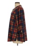 N Touch Plaid Red 3/4 Sleeve Blouse Size L - photo 5