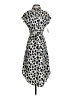 Bar III 100% Polyester Animal Print Blue Casual Dress Size XS - photo 1