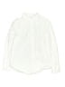 Crewcuts Outlet 100% Cotton Solid Ivory Long Sleeve Button-Down Shirt Size 8 - photo 1