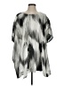 Natori Stripes Gray 3/4 Sleeve Blouse Size Sm - Med - photo 1